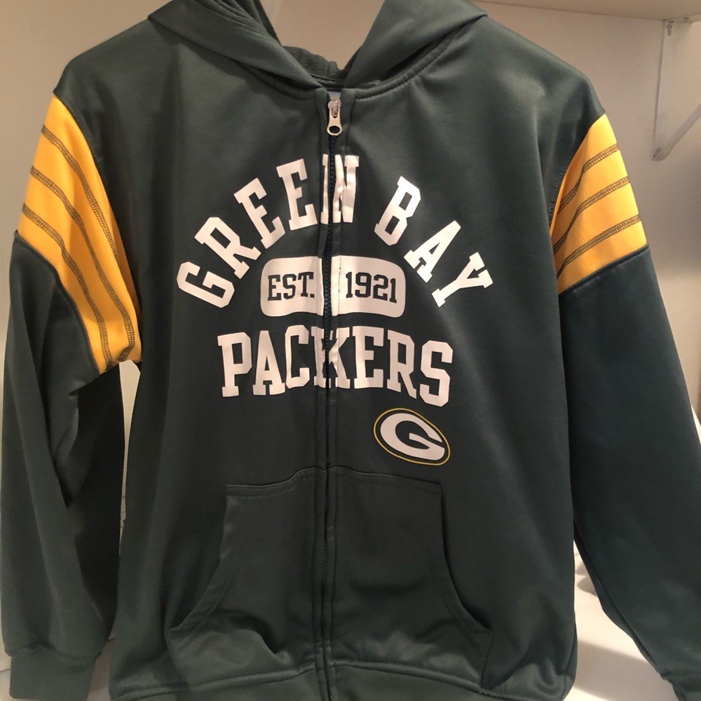 Green Bay Packers Youth Zip Up